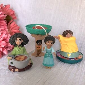 DISNEYs Encanto plastic action figure toys Bruno Mirabel Julieta & Felix lot 4